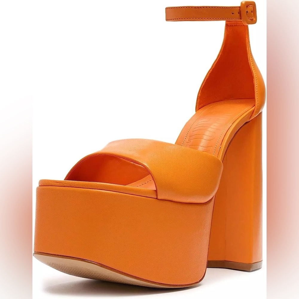 Schutz Lenne Tangerine Platform Heel
